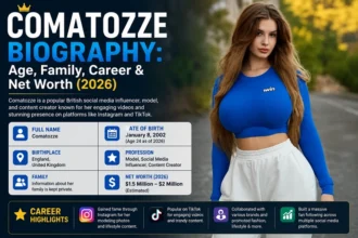Comatozze Biography Age, Family, Career & Net Worth (2026)