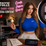 Comatozze creating short-form social media content