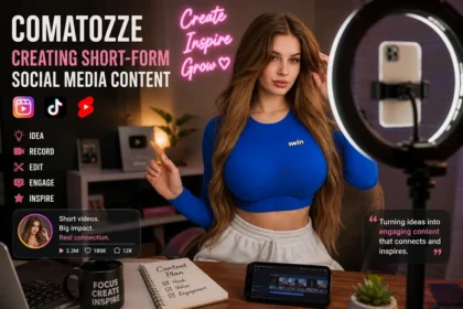 Comatozze creating short-form social media content