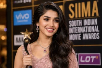 Krithi Shetty at an awards