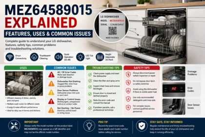 MEZ64589015 Explained Features, Uses & Common Issues