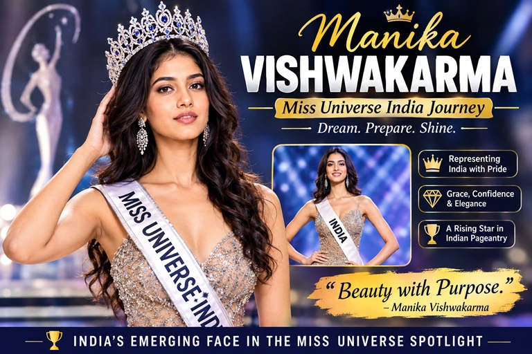 Manika Vishwakarma Miss Universe India contestant look