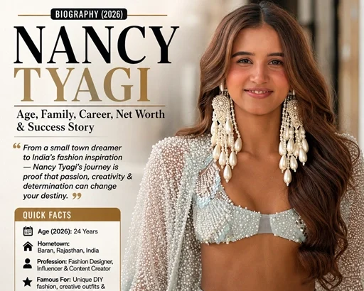 Nancy Tyagi Biography 2026 fashion influencer portrait