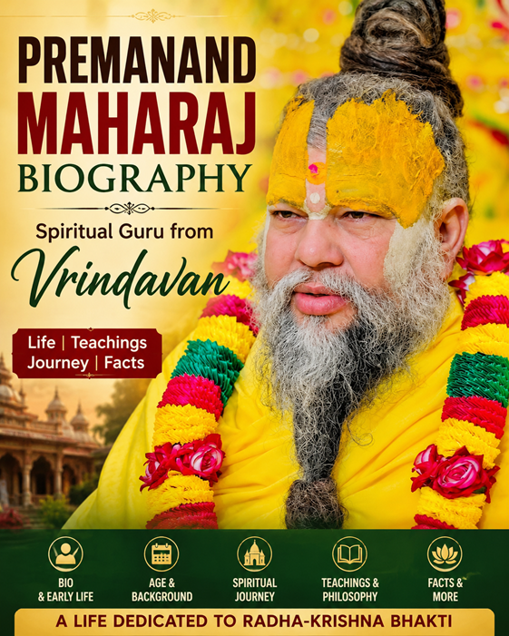 Premanand Maharaj biography, spiritual guru from Vrindavan