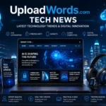 UploadWords.com tech news covering the latest technology trends and digital innovation