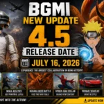 BGMI New Update 4.5 Release Date